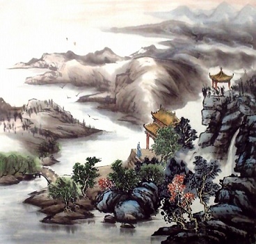 朝曦迎客艳重冈，晚雨留人入醉乡。全诗意思及赏析-古诗迷