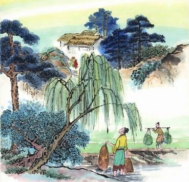 乡村四月闲人少,才了蚕桑又插田。全诗意思及赏析-古诗迷