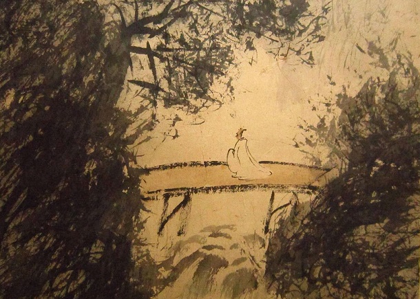 古木阴中系短篷,杖藜扶我过桥东。全诗意思及赏析-古诗迷