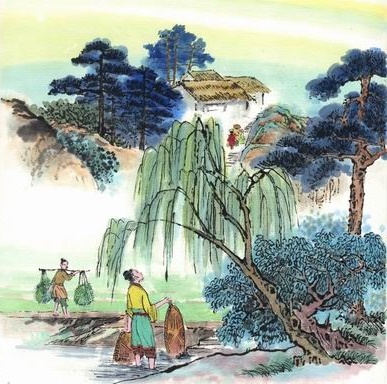 布谷飞飞劝早耕,舂锄扑扑趁春晴。全诗意思及赏析-古诗迷