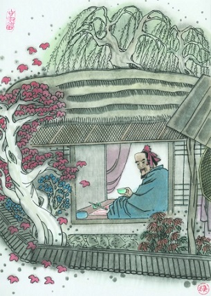 《寄韩谏议注》杜甫唐诗注释翻译赏析-古诗迷