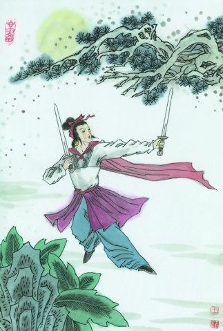 《观公孙大娘弟子舞剑器行·并序》杜甫唐诗注释翻译赏析-古诗迷