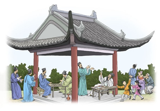 《醉翁亭记》欧阳修文言文原文注释翻译-古诗迷