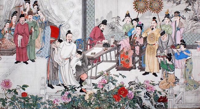 《清平调词三首》李白唐诗注释翻译赏析-古诗迷