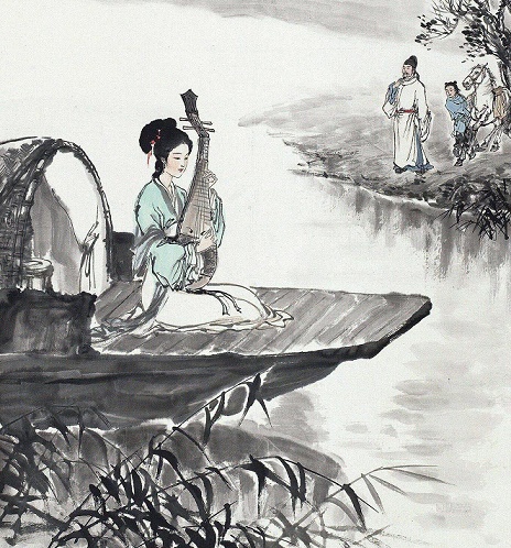 主人下马客在船，举酒欲饮无管弦。全诗意思及赏析-古诗迷