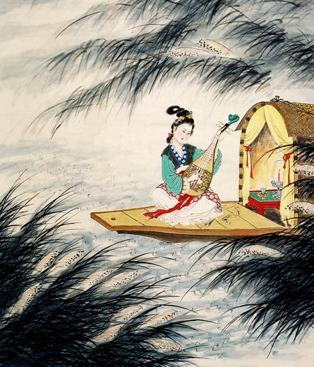 曲罢曾教善才服，妆成每被秋娘妒。全诗意思及赏析-古诗迷