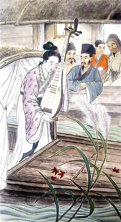 商人重利轻别离，前月浮梁买茶去。全诗意思及赏析-古诗迷