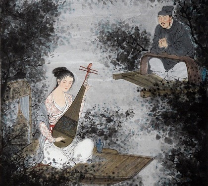 浔阳地僻无音乐，终岁不闻丝竹声。全诗意思及赏析-古诗迷