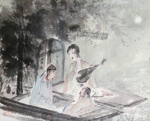 凄凄不似向前声,满座重闻皆掩泣。全诗意思及赏析-古诗迷