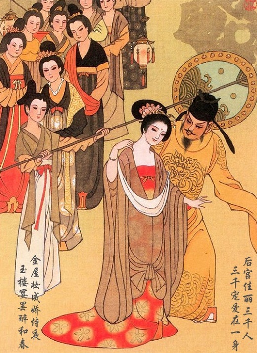 后宫佳丽三千人,三千宠爱在一身。全诗意思及赏析-古诗迷