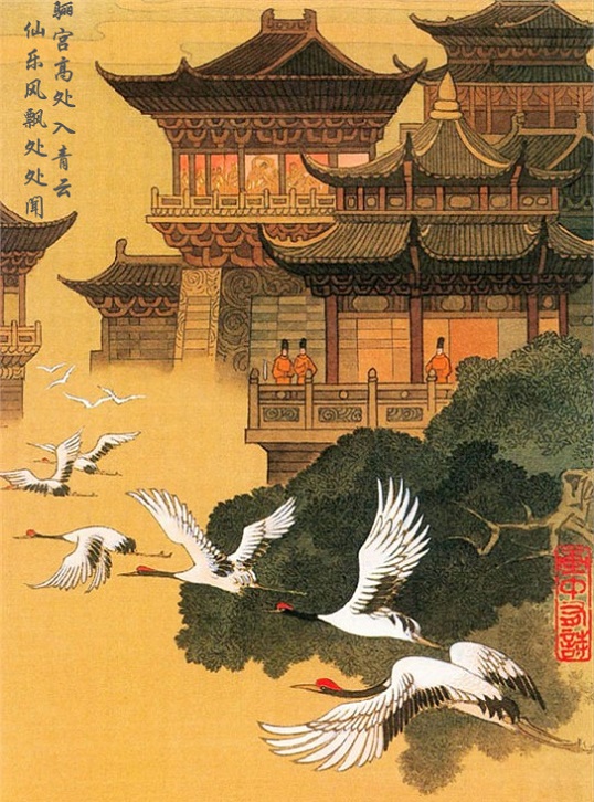 骊宫高处入青云,仙乐风飘处处闻。全诗意思及赏析-古诗迷