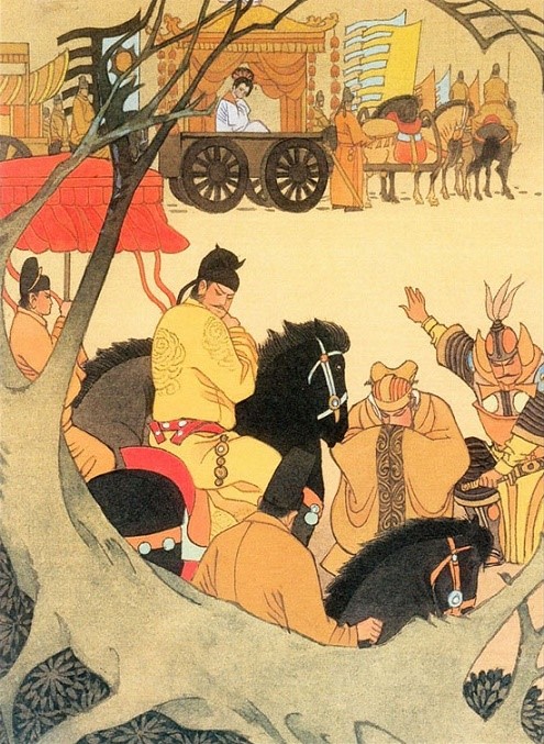 花钿委地无人收,翠翘金雀玉搔头。全诗意思及赏析-古诗迷