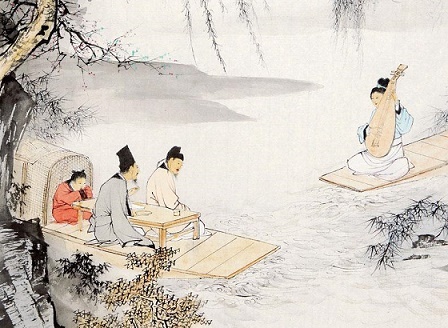 座中泣下谁最多？江州司马青衫湿。全诗意思及赏析-古诗迷