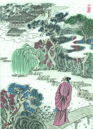 清晨入古寺，初日照高林。全诗意思及赏析-古诗迷