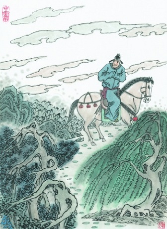 此地一为别，孤蓬万里征。全诗意思及赏析-古诗迷