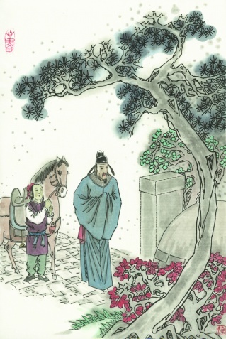 唯见林花落，莺啼送客闻。全诗意思及赏析-古诗迷