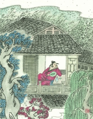 永怀愁不寐,松月夜窗虚。全诗意思及赏析-古诗迷