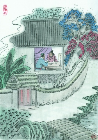 故人具鸡黍,邀我至田家。全诗意思及赏析-古诗迷