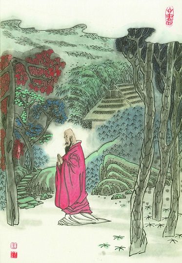 落叶人何在，寒云路几层。全诗意思及赏析-古诗迷