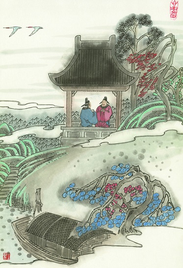 荒戍落黄叶，浩然离故关。全诗意思及赏析-古诗迷