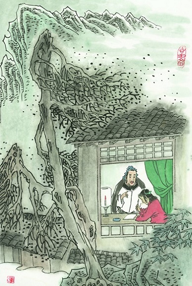 渐与骨肉远，转于僮仆亲。全诗意思及赏析-古诗迷