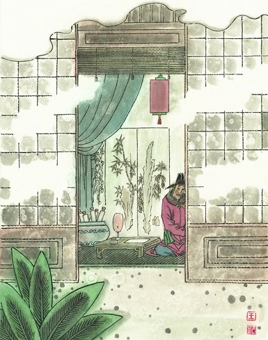 洞门高阁霭余晖,桃李阴阴柳絮飞。全诗意思及赏析-古诗迷