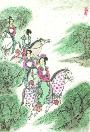 态浓意远淑且真，肌理细腻骨肉匀。全诗意思及赏析-古诗迷