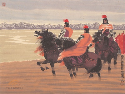 上将拥旄西出征,平明吹笛大军行。全诗意思及赏析-古诗迷