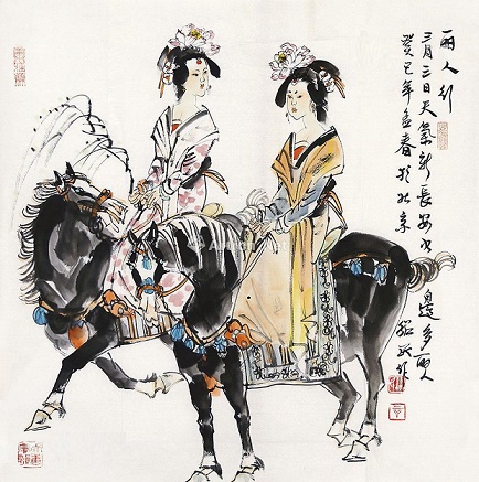 三月三日天气新,长安水边多丽人。全诗意思及赏析-古诗迷