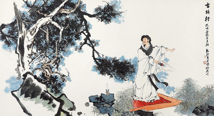 孔明庙前有老柏,柯如青铜根如石。全诗意思及赏析-古诗迷