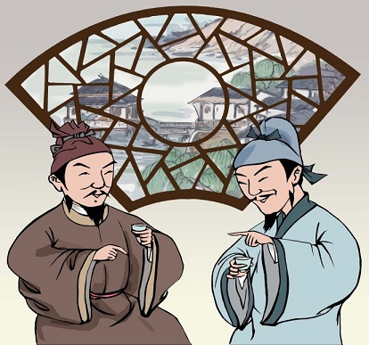 开轩面场圃,把酒话桑麻。全诗意思及赏析-古诗迷