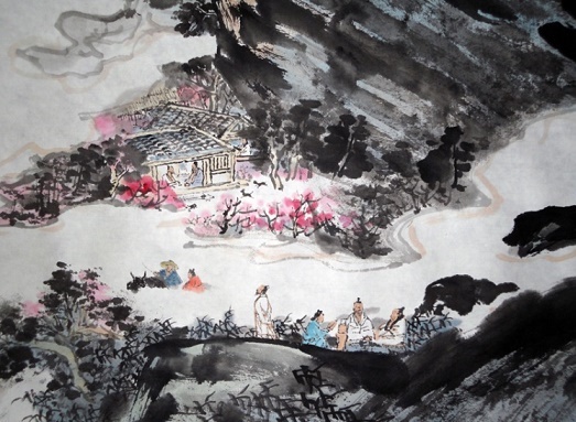 樵客初传汉姓名，居人未改秦衣服。全诗意思及赏析-古诗迷