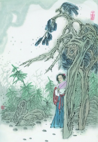 侍婢卖珠回，牵萝补茅屋。全诗意思及赏析-古诗迷