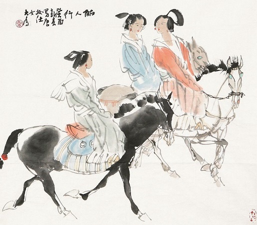 绣罗衣裳照暮春,蹙金孔雀银麒麟。全诗意思及赏析-古诗迷