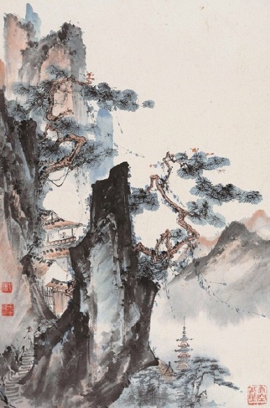 连峰去天不盈尺,枯松倒挂倚绝壁。全诗意思及赏析-古诗迷