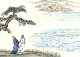 浮云一别后，流水十年间。全诗意思及赏析-古诗迷