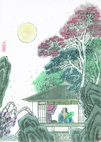 清辉澹水木，演漾在窗户。全诗意思及赏析-古诗迷