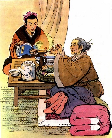 慈母手中线，游子身上衣。全诗意思及赏析-古诗迷