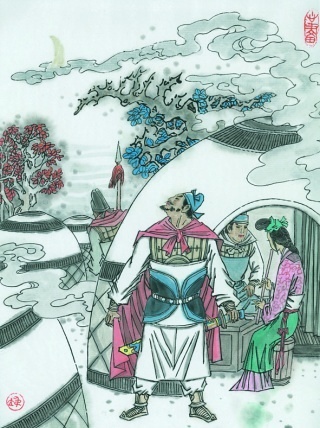 杀人莫敢前，须如猬毛磔。全诗意思及赏析-古诗迷