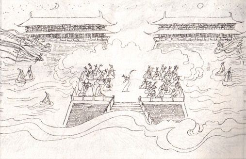 虎鼓瑟兮鸾回车,仙之人兮列如麻。全诗意思及赏析-古诗迷