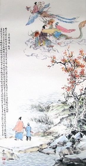 鸿飞冥冥日月白，青枫叶赤天雨霜。全诗意思及赏析-古诗迷