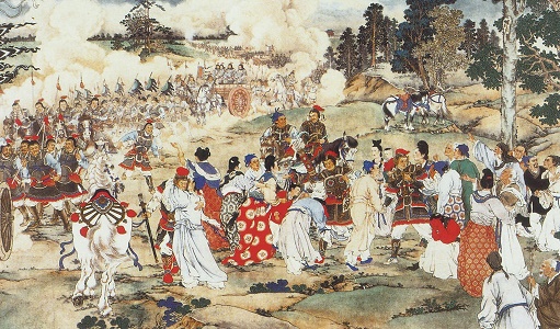 牵衣顿足拦道哭，哭声直上干云霄。全诗意思及赏析-古诗迷