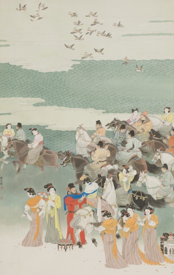 黄门飞鞚不动尘,御厨络绎送八珍。全诗意思及赏析-古诗迷