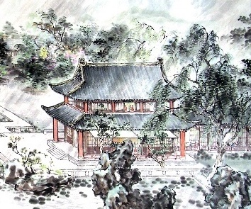 兵卫森画戟,宴寝凝清香。全诗意思及赏析-古诗迷