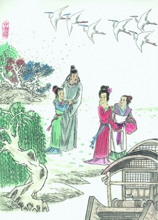 女子今有行，大江溯轻舟。全诗意思及赏析-古诗迷