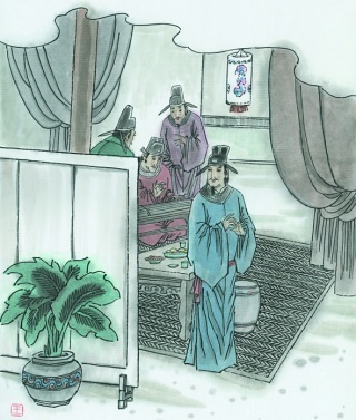 铜炉华烛烛增辉，初弹渌水后楚妃。全诗意思及赏析-古诗迷