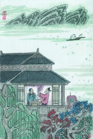 金陵子弟来相送，欲行不行各尽觞。全诗意思及赏析-古诗迷