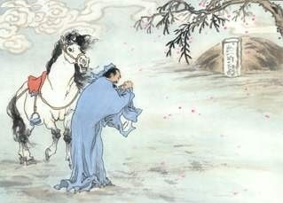 近泪无干土，低空有断云。全诗意思及赏析-古诗迷