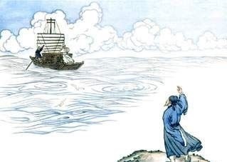 长江一帆远，落日五湖春。全诗意思及赏析-古诗迷