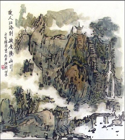 故人江海别，几度隔山川。全诗意思及赏析-古诗迷